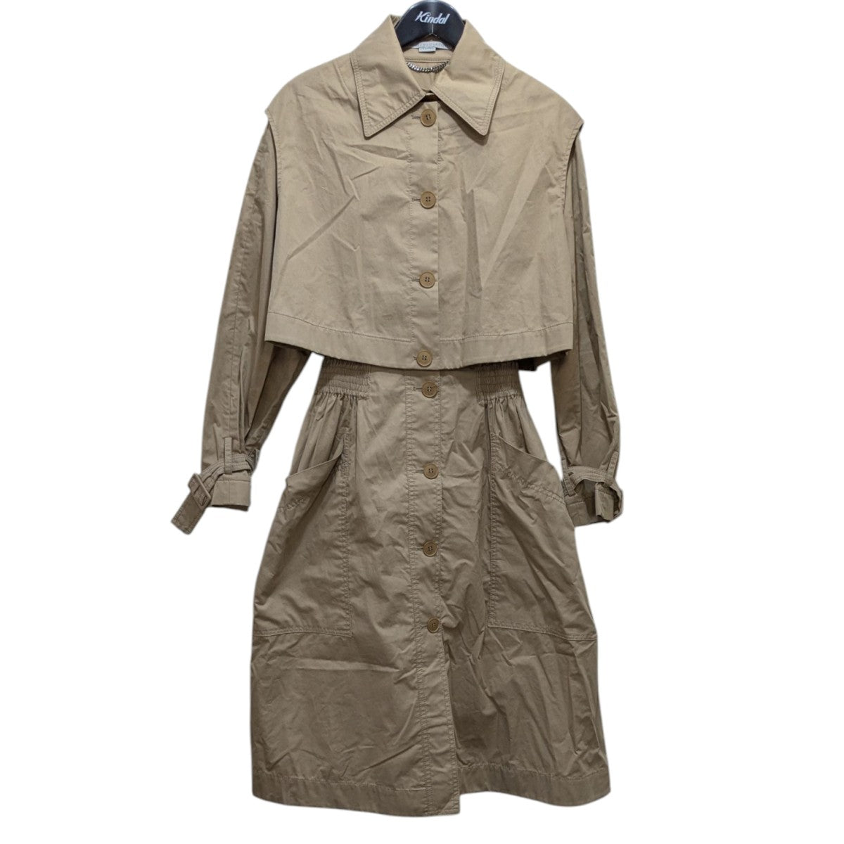 ステラマッカートニー ブライスコート チェスターコート ネイビー サイズ34 新品同様】STELLA McCARTNEY/チェスターコート