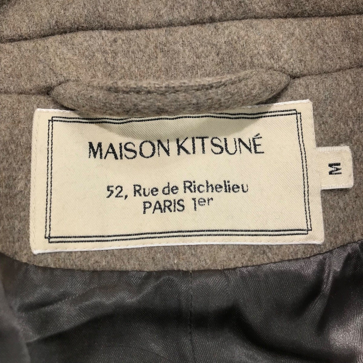 MAISON KITSUNE(メゾンキツネ) タイロッケンコートDU02209WM0001