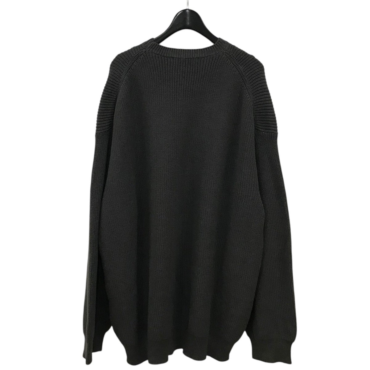 Graphpaper(グラフペーパー) 「Suvin Loose Rib Crew Neck Knit
