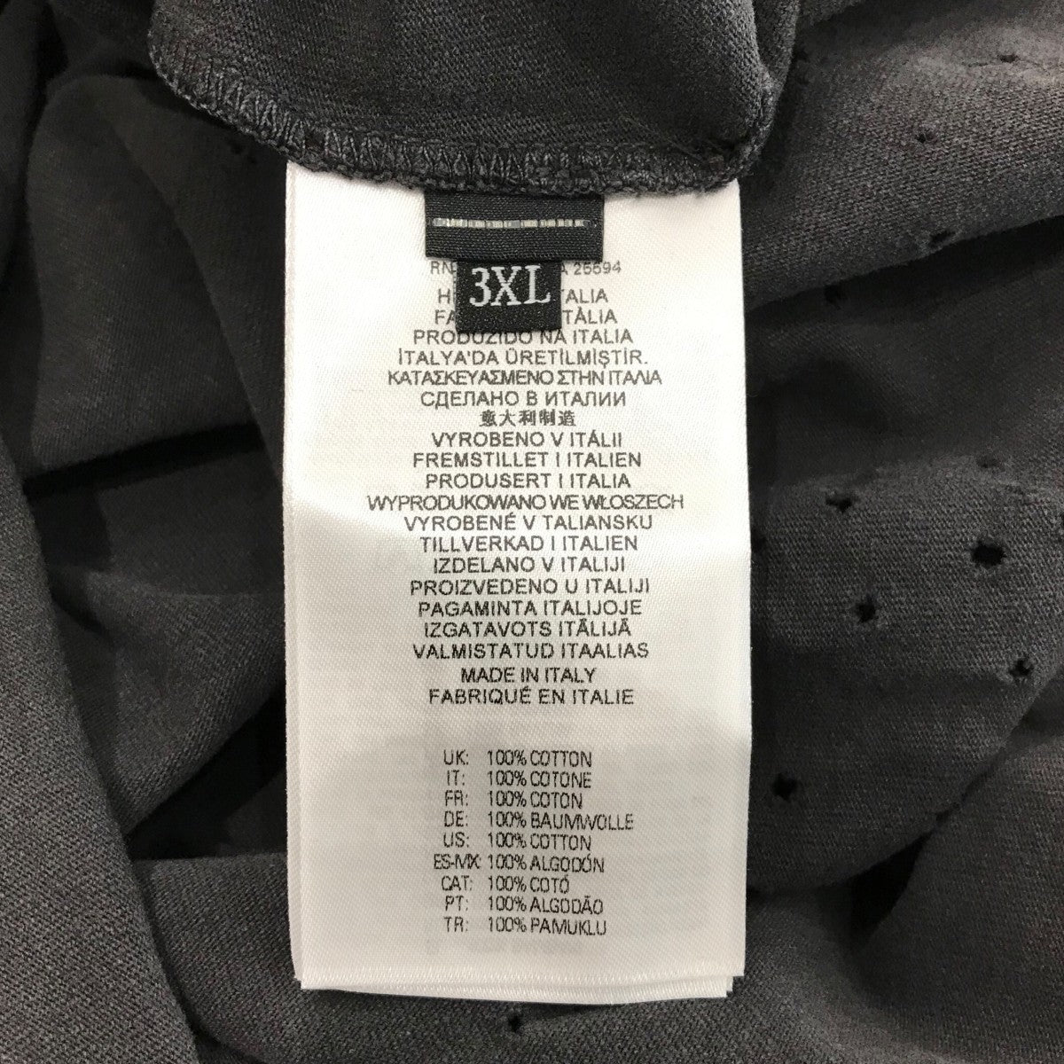 DIESEL 24SS「T-CRANE-LS-N2」 ダメージ加工カットソー DIESEL 24SS「T-CRANE-LS-N2」 ダメージ加工カットソー - メルカリ