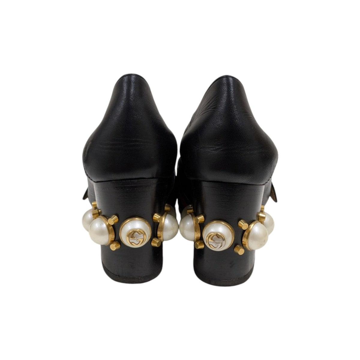 GUCCI(グッチ) GGマーモントパンプス ブラック サイズ 36 1/2
