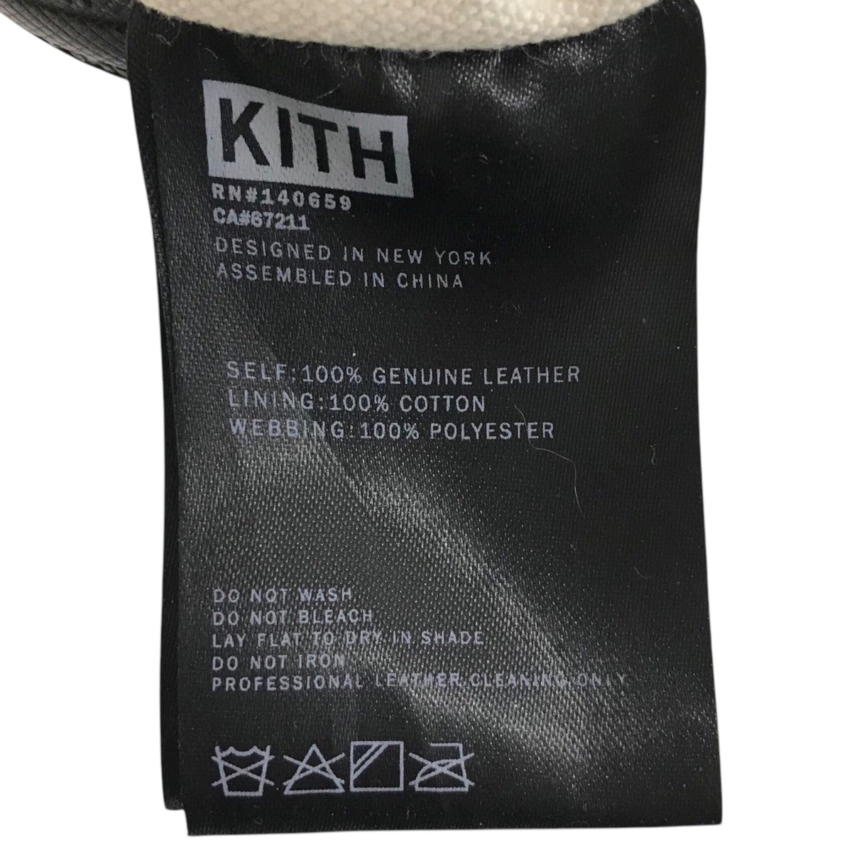 KITH(キス) 「Utility Crossbody in Saffiano Leather