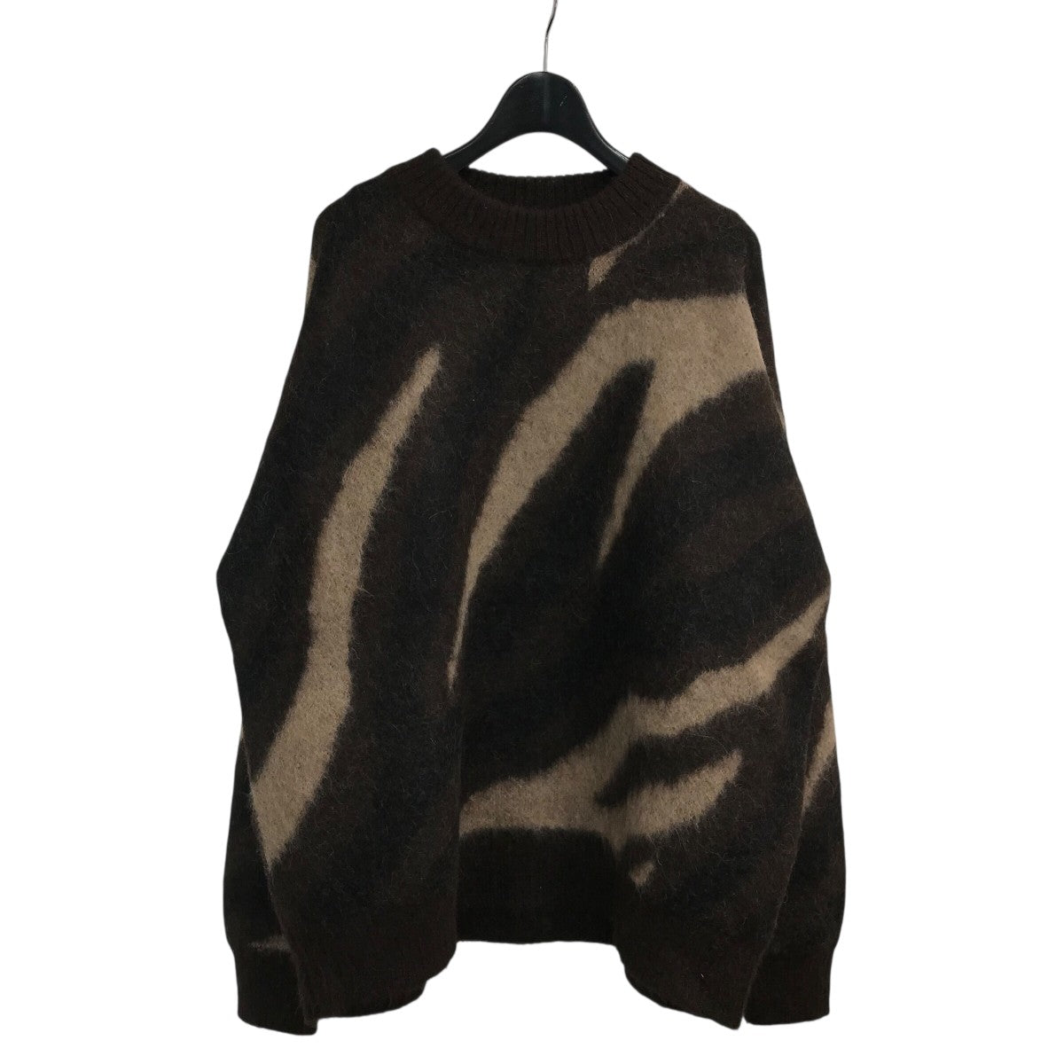 MARKAWARE(マーカウェア) 24AW「BIAS ZEBRA PATTERN JUMPER