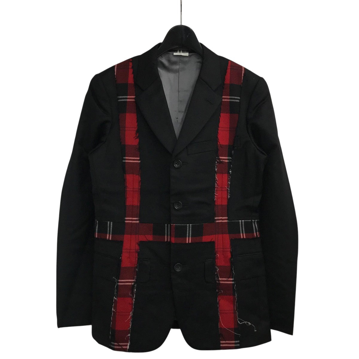 コムデギャルソンオムプリュス　ギンガムチェックシャツ　ダブルジャケット　pコート COMMEdesGARCONS HOMME PLUS コムデギャルソンオムプリュス PI