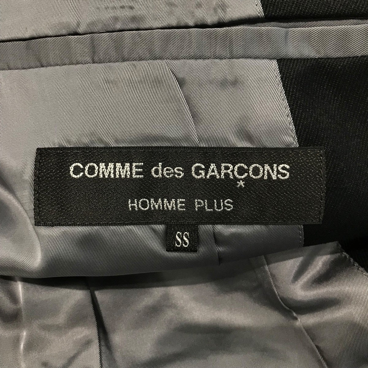 名作　コムデギャルソン　オムプリュス　08AW チェック　テーラード　断ち切り 8001000920413_1.jpg?v=