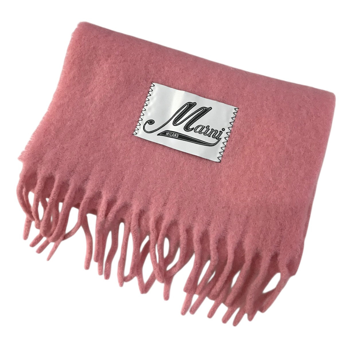 【22aw】MARNI アルパカマフラー MARNI (マルニ) アルパカ ロゴ マフラー MALSCMC0059Y0