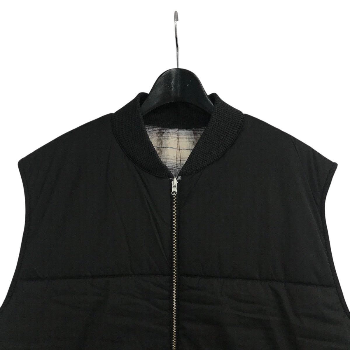 【未使用】AURALEE オーラリー　DOWN VEST AURALEE: Black Super Light Nylon Ripstop Down Vest | SSENSE