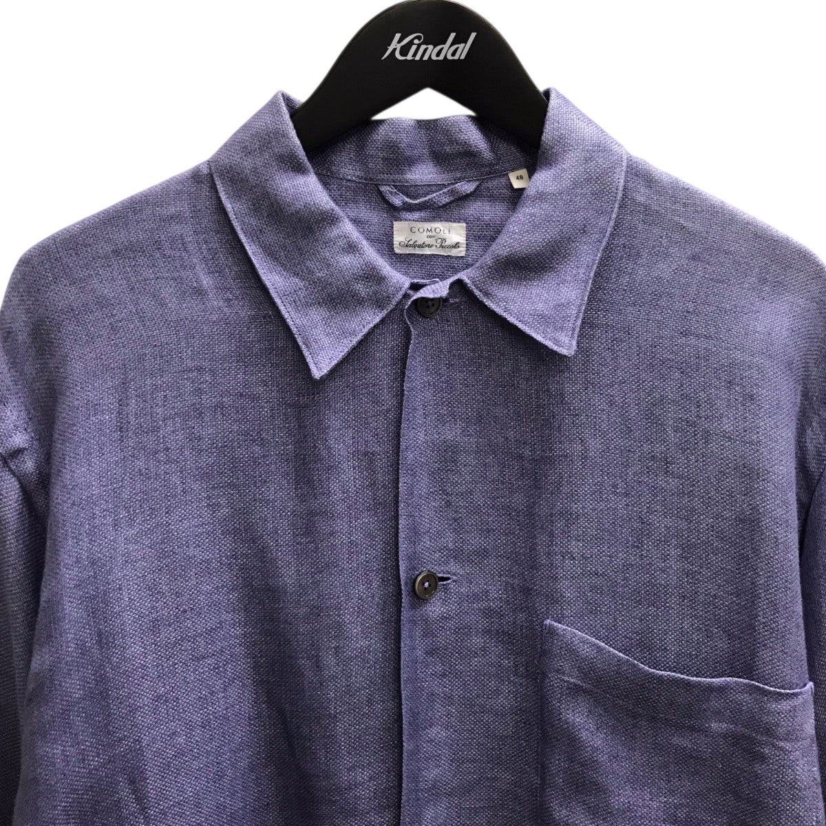 COMOLI×Salvatore Piccolo リネンシャツジャケットX01 01022 X01 01022 