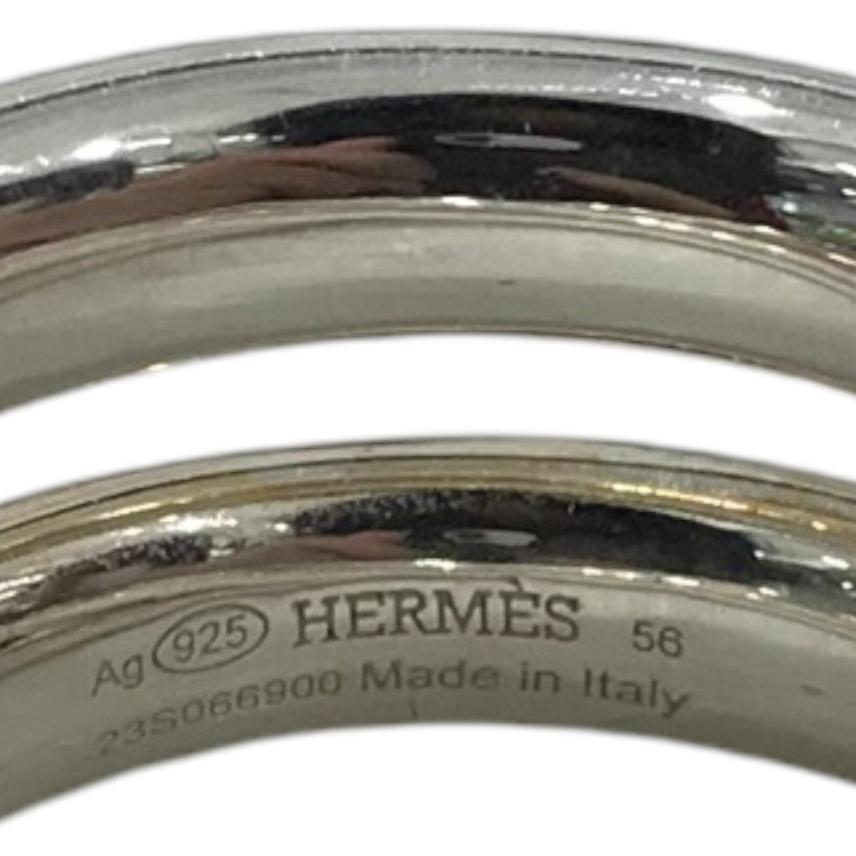 HERMES(エルメス) 「ヴェルティージュ」リング シルバー サイズ 56(15