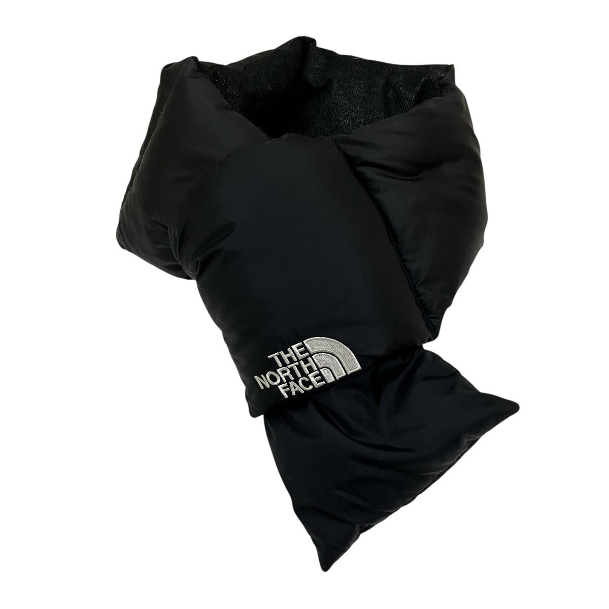 未使用新品 THE NORTH FACE ブラックダウンマフラー THE NORTH FACE（ザ ノースフェイス） 本物正規□ノースフェイス