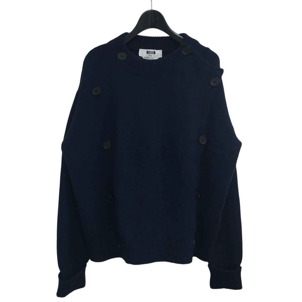 MSGM(エムエスジーエム) ボタンデザインニット2940MM138