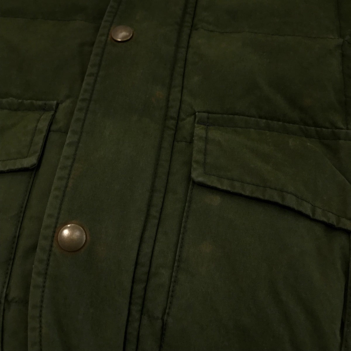 L．L．Bean(エルエルビーン) オイルドキルティングダウンベスト