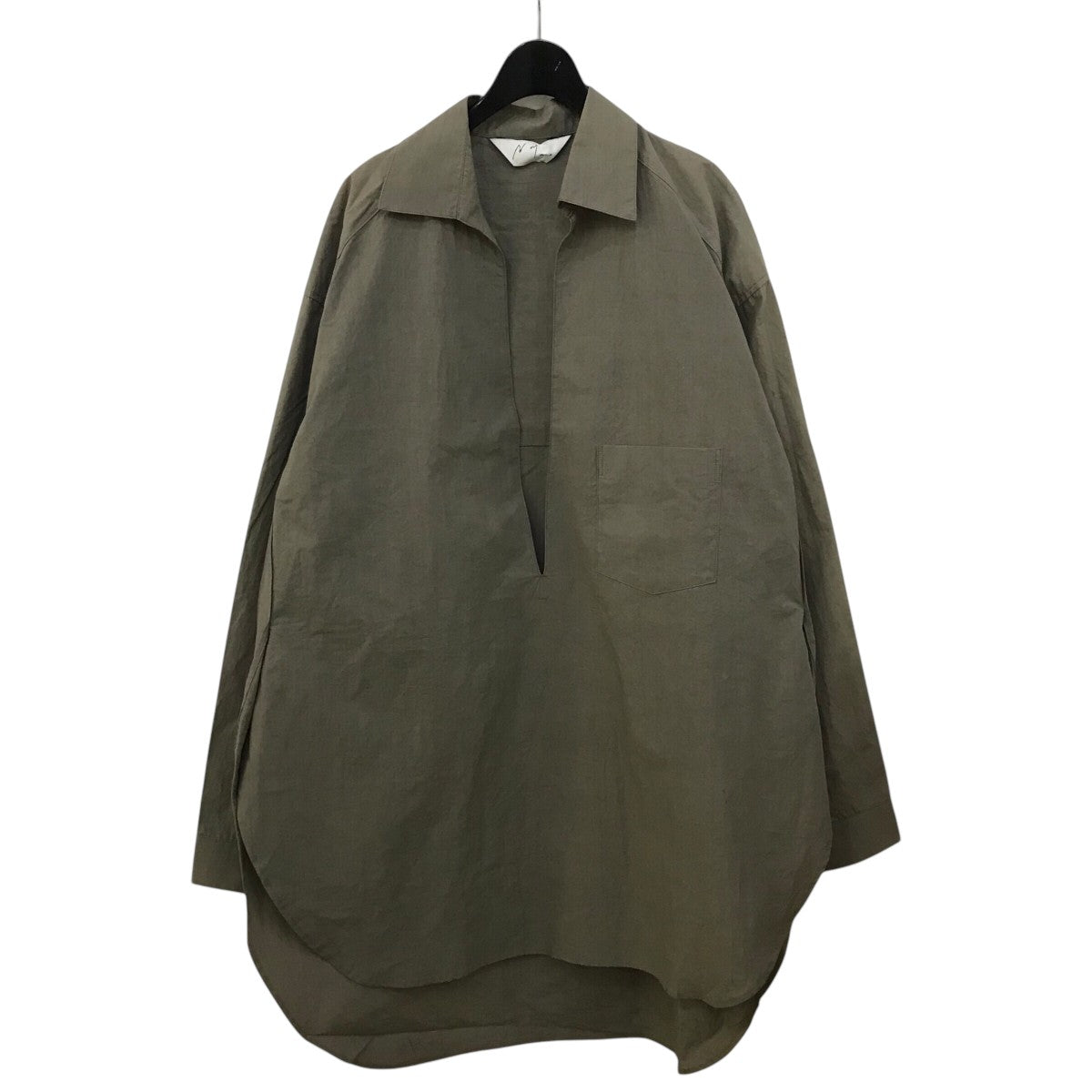 ANCELLM(アンセルム) 「SKIPPER LONG LS SHIRT」スキッパー