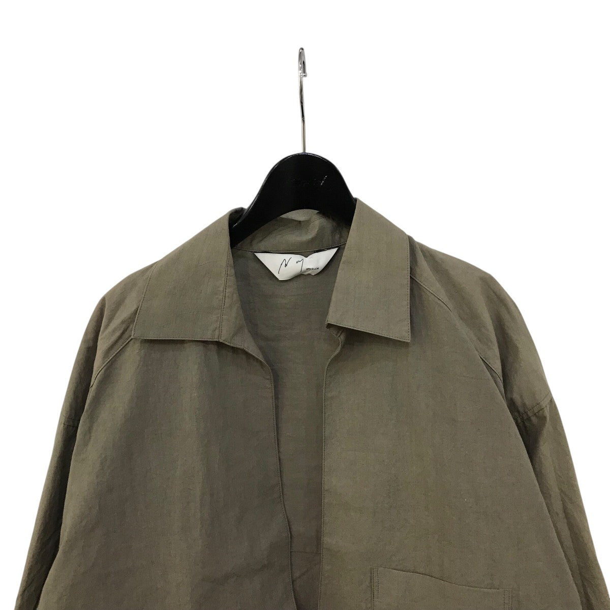 ANCELLM(アンセルム) 「SKIPPER LONG LS SHIRT」スキッパー