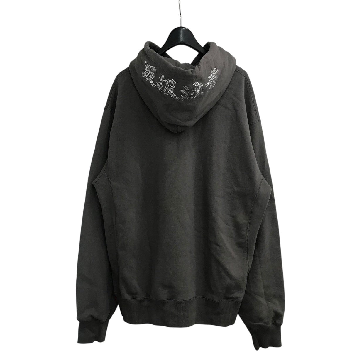 THE BLACK EYE PATCH×千葉雄喜 「YUKI CHIBA STAR RHINESTONE HWC HOODIE」ラインストーンプルオーバーパーカー 古着・中古-2枚目のアイテム画像