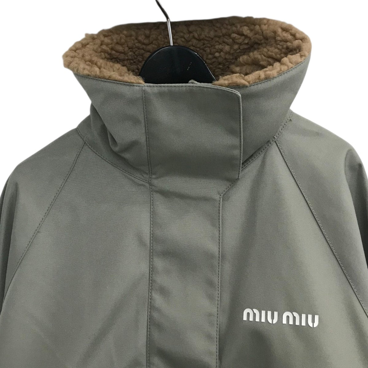 MIU MIU(ミュウミュウ) コーデュラ ブルゾンジャケットML1093