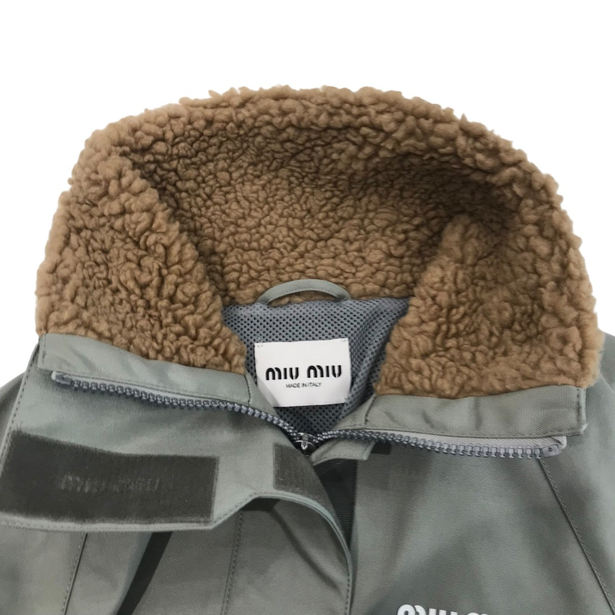 MIU MIU(ミュウミュウ) コーデュラ ブルゾンジャケットML1093