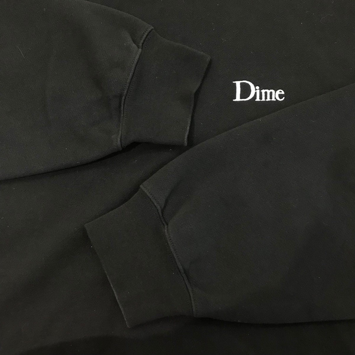 プレゼントを選ぼう！ ロゴ刺繍スウェット Dime(ダイム) ブラック XL｜【公式 サイズ トップス