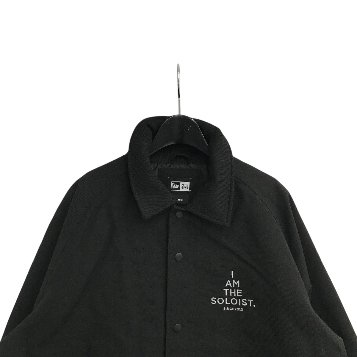 NEW ERA ニューエラ ウール コーチジャケット 迷彩　ネイビー コーチジャケット Coach Jacket World Logo ブラック