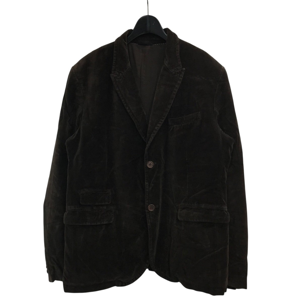 ニールバレット グレーフランネル テーラードジャケット　NEIL BARRETT NEIL BARRETT(ニールバレット) ベロアテーラードジャケット