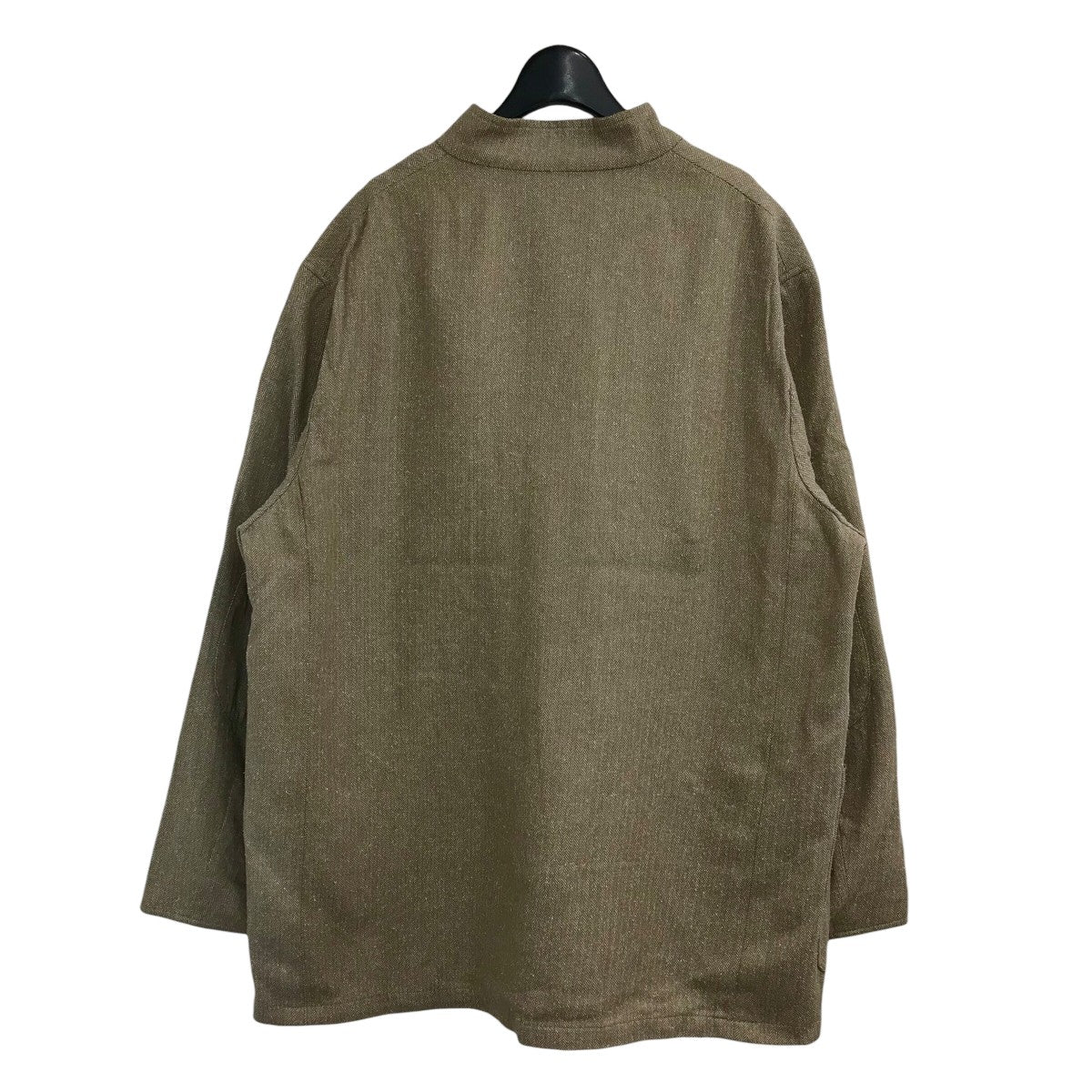 A.PRESSE ヘリンボーンジャケット23SS シルク混 1 A．PRESSE(アプレッセ) 「Hunting Jacket」シルク混ヘリンボーン