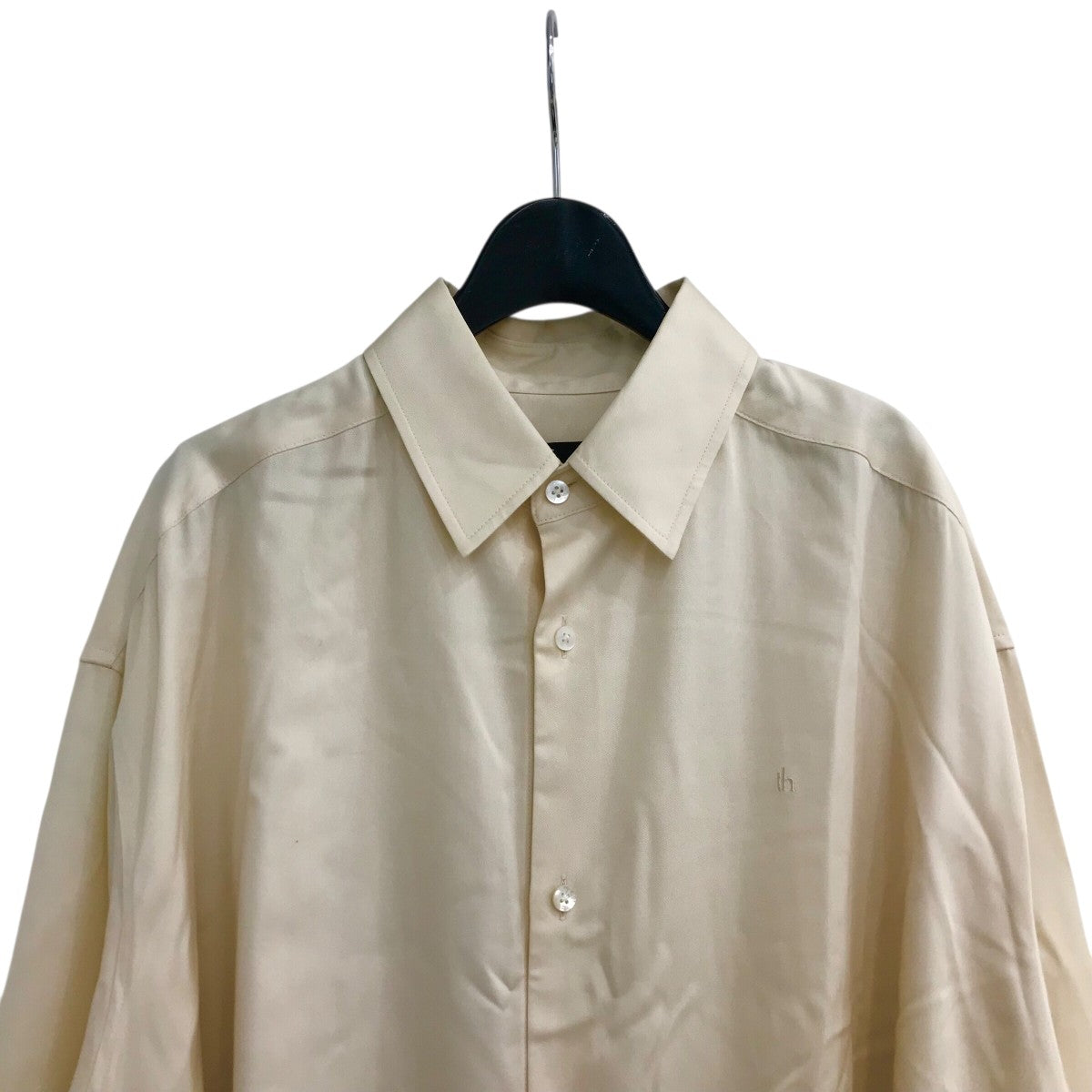 TARO HORIUCHI シースルーシャツ TARO HORIUCHI(タロウホリウチ) ロングシャツ2101 SSH52 M128