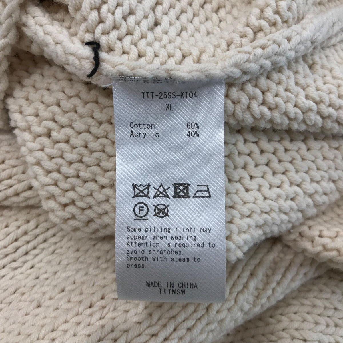 トップス TTT MSW 20AW emotional knit ttt_msw emotional Knit