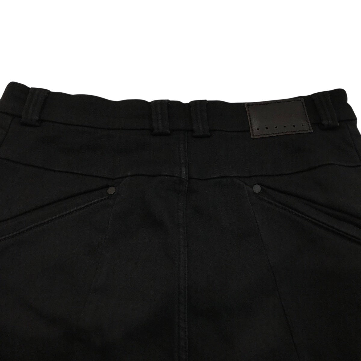 DEVOA(デヴォア) カーブデニムパンツPTA RBS PTA RBS ブラック サイズ