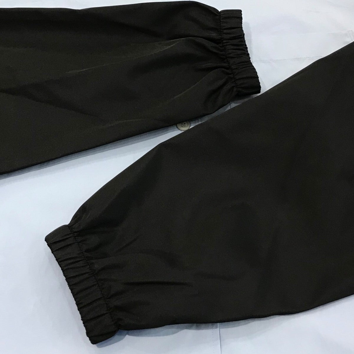 PRADA(プラダ) ナイロン切替ロングシャツP3H34 P3H34 サックスブルー