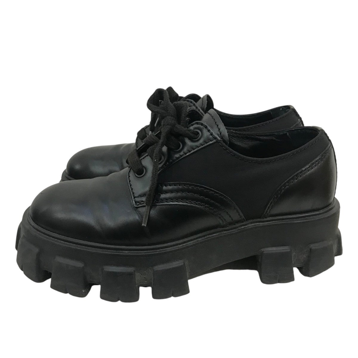 PRADA(プラダ) モノリスシューズ2EE342 2EE342 ブラック サイズ 5 1/2 