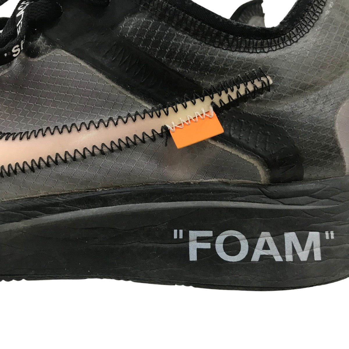 NIKE×OFFWHITE 「THE：10 ZOOM FLY SP」スニーカー ブラック