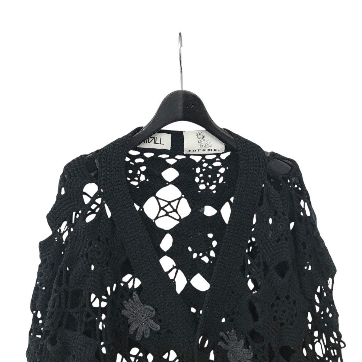 KIDILL×rurumu 「SPIDER KNIT CARDIGAN」スパイダーニット