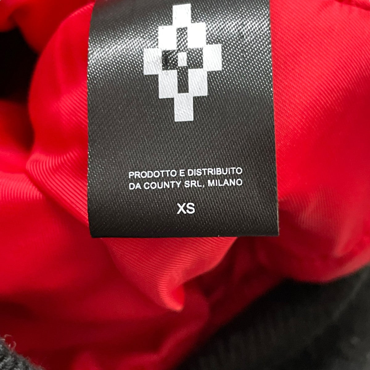 MARCELO BURLON×ALPHA ボンバージャケット ブラック サイズ XS
