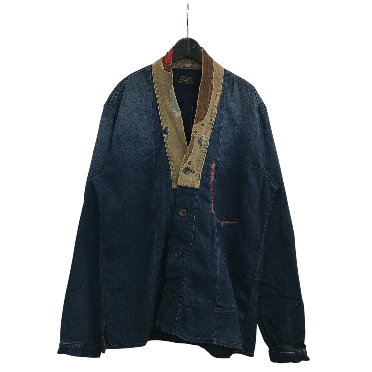 KAPITAL - KAPITAL キャピタル 【ヴィンテージデニムシャツ インディゴ サイズ1】 KAPITAL - KAPITAL デニムシャツ BONE刺繍 4 XLの通販 by NPP's