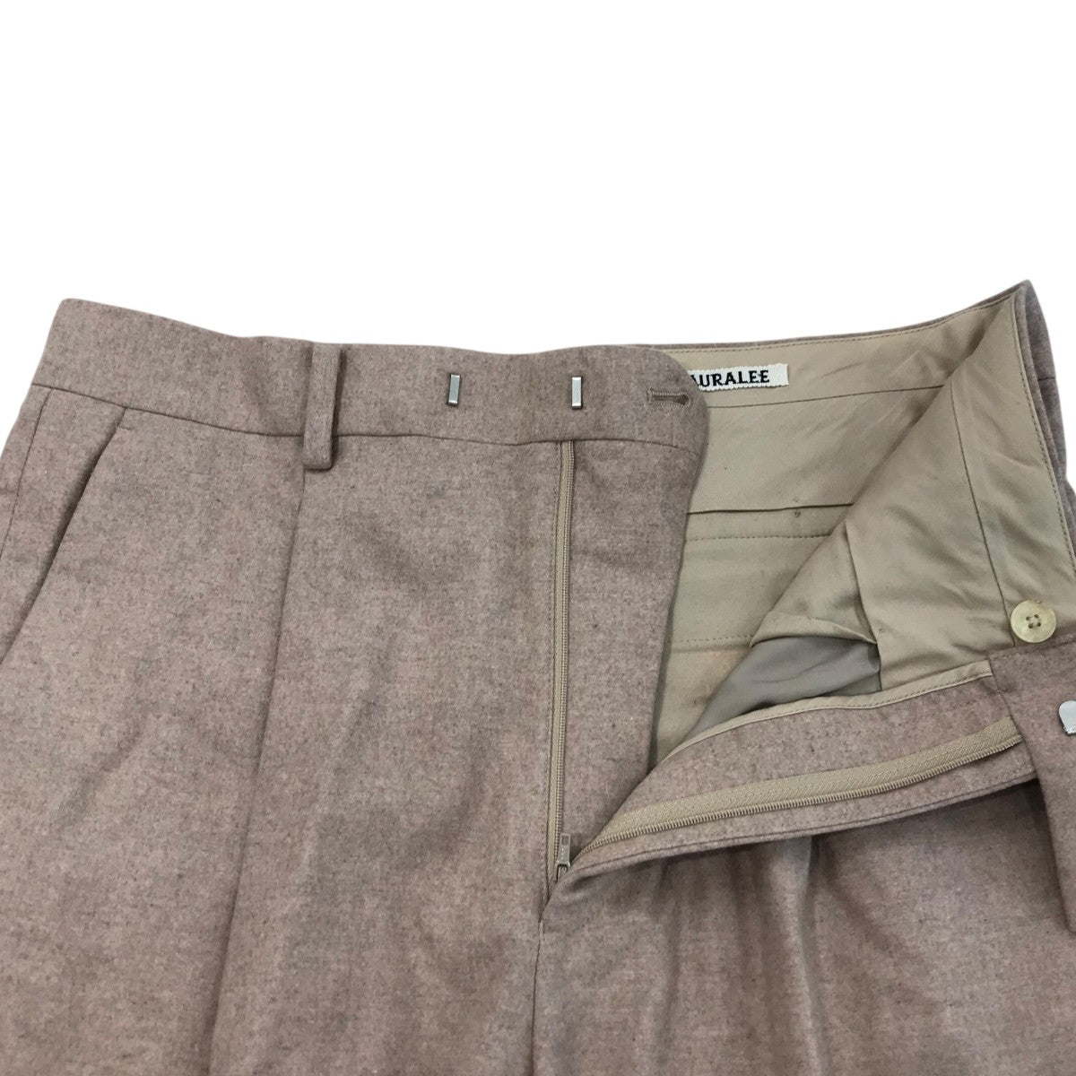 AURALEE(オーラリー) 「WOOL FULLING FLANNEL SLACKS」スラックス