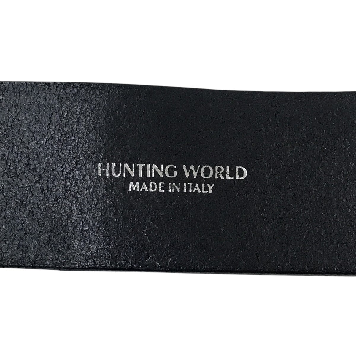 HUNTING WORLD(ハンティングワールド) レザーベルト ブラック
