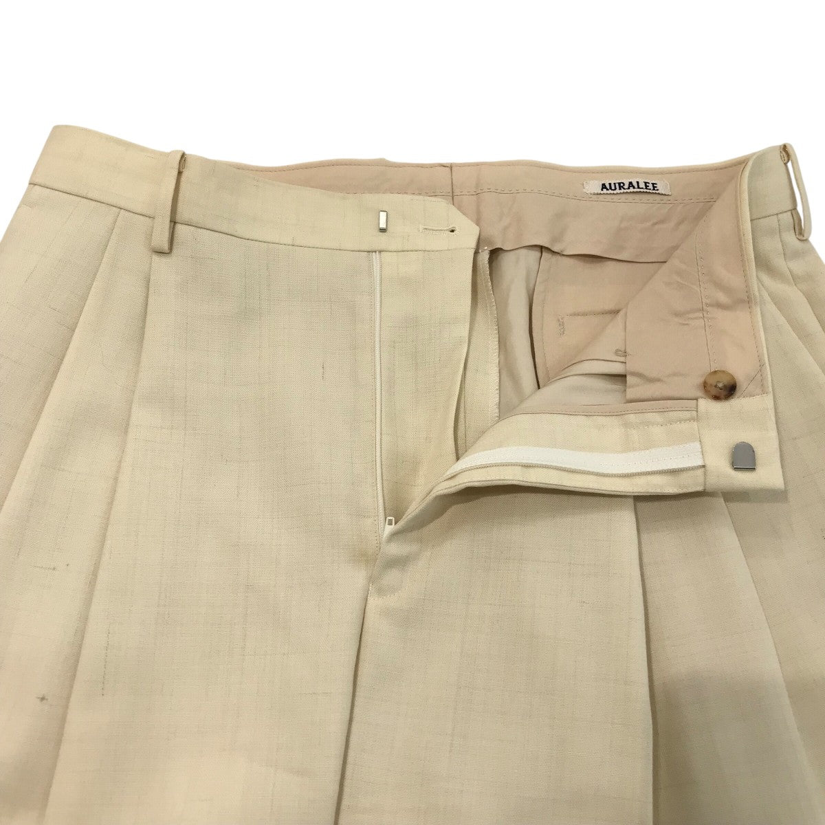 AURALEE (オーラリー) LIGHT WOOL MAX GABARDINE ツータック