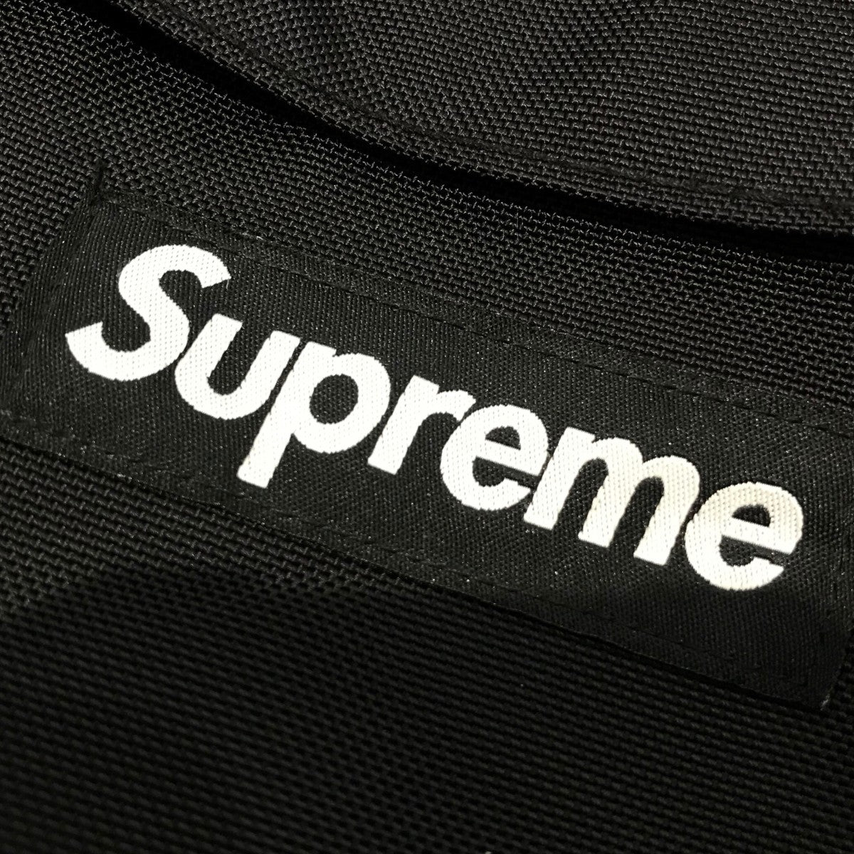 Supreme(シュプリーム) コードュラナイロンバッグ ブラック