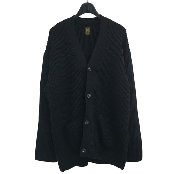 BATONER(バトナー) 「SOLID WOOL RIB CARDIGAN」リブカーディガンBN