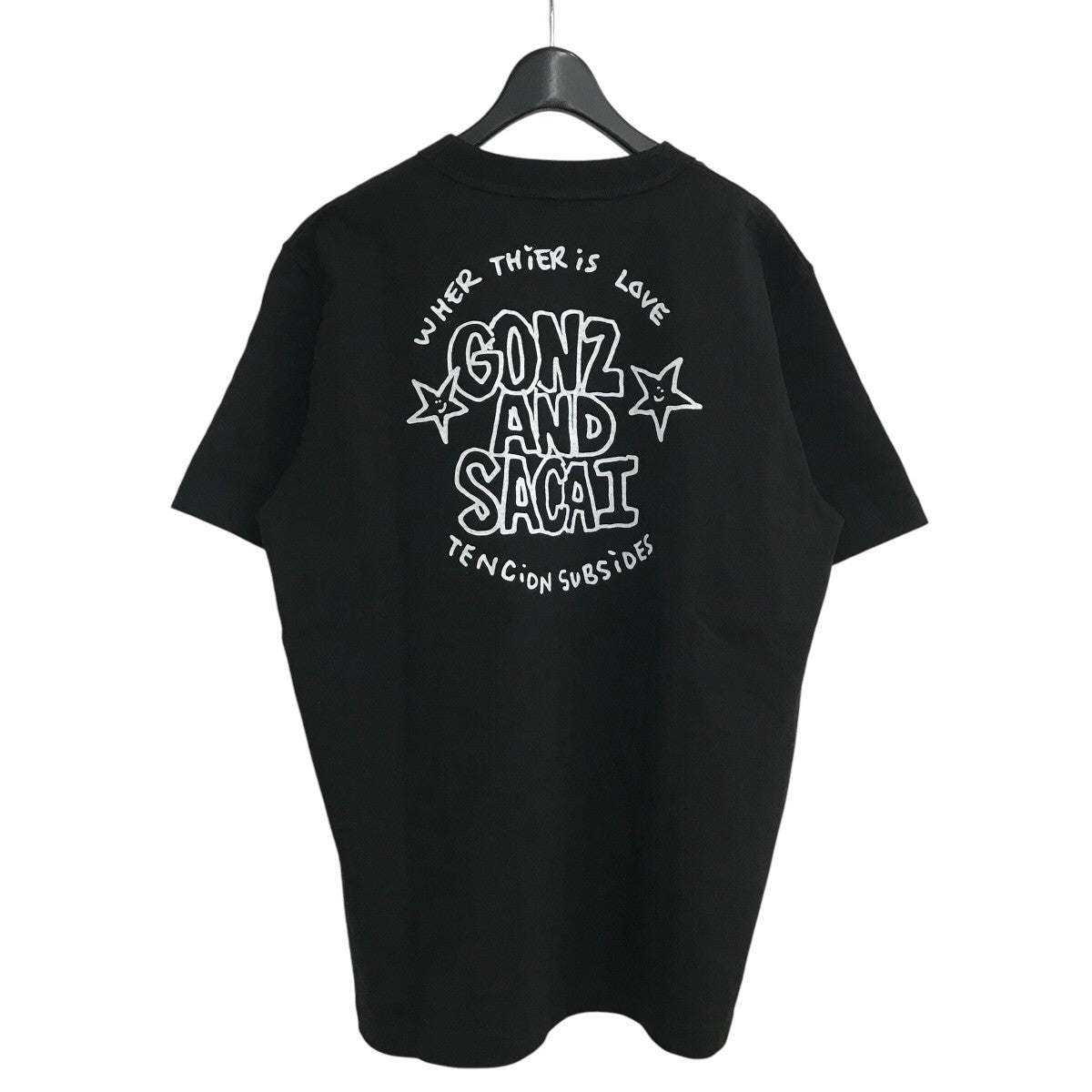 sacai(サカイ) 「Gonz GONZ AND SACAI T-Shirt」バックプリント