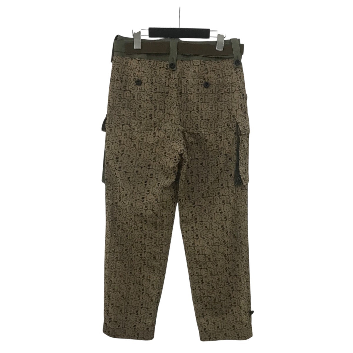 sacai(サカイ) ロゴカッティングカーゴパンツ23 06554 23 06554