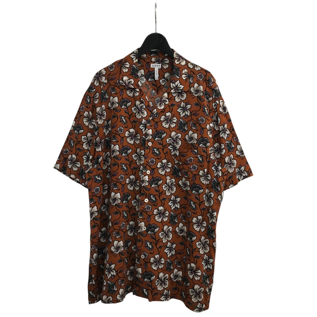 LOEWE - 極美品 21SS LOEWE ロエベ 小紋柄 長袖 比翼 シャツ
