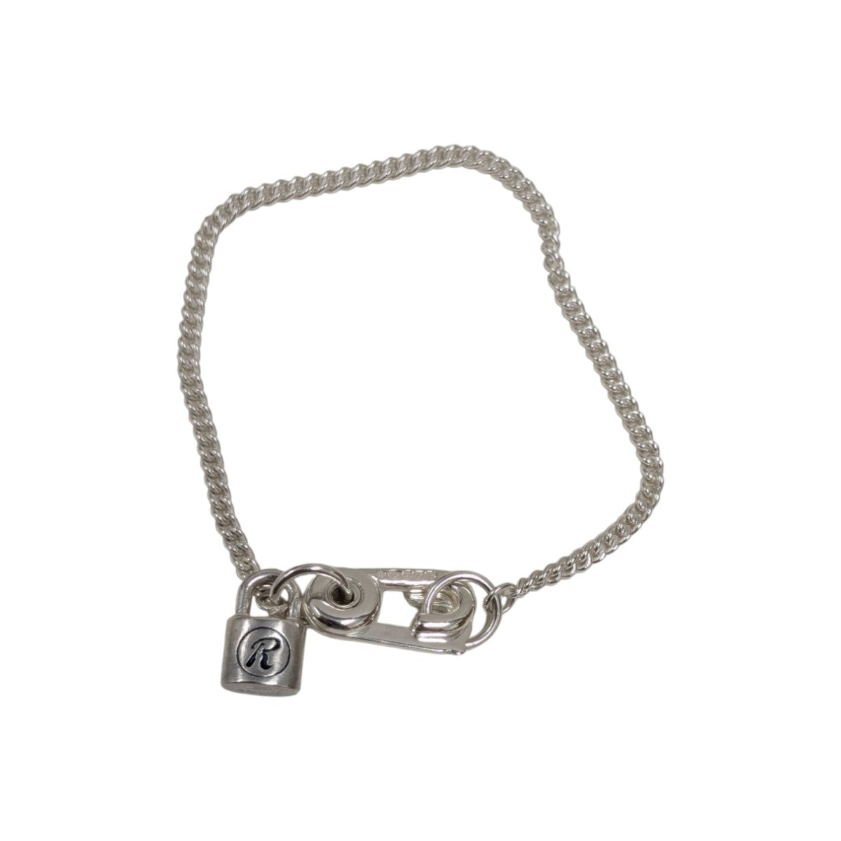 BUNNEY×UNDERCOVER Rabbit Padlockシルバーブレスレット 古着・中古-1枚目のアイテム画像