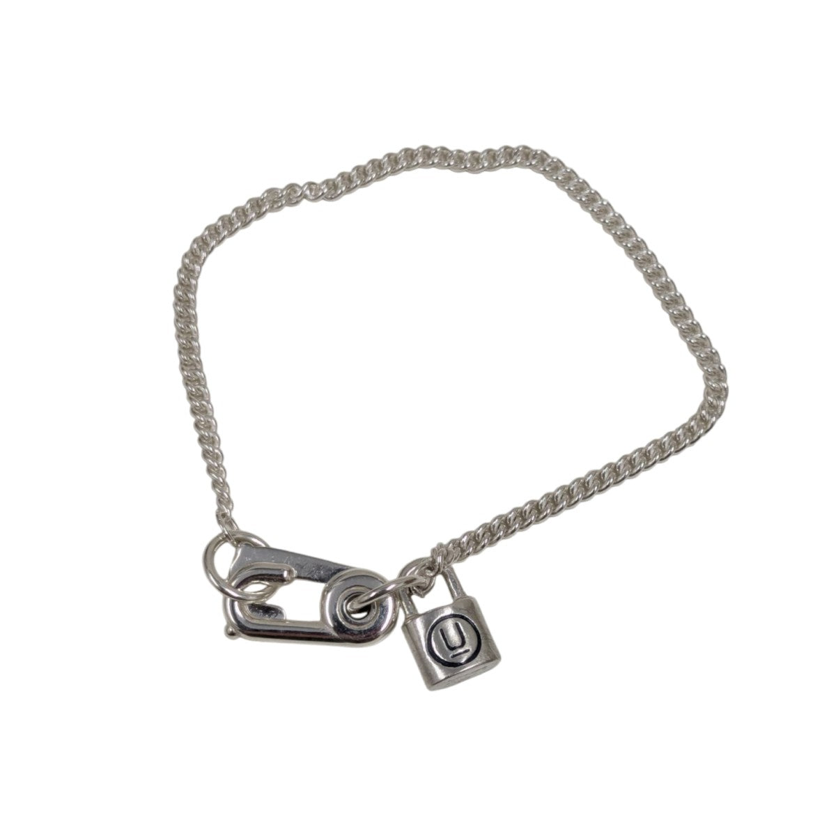 BUNNEY×UNDERCOVER Rabbit Padlockシルバーブレスレット 古着・中古-4枚目のアイテム画像