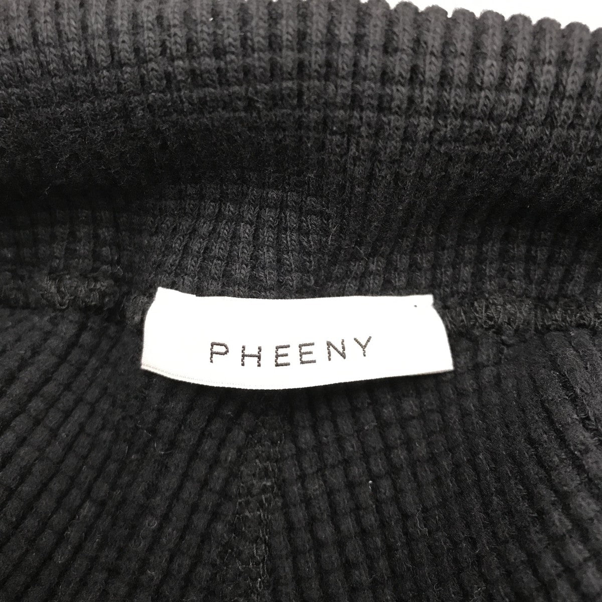 PHEENY Big waffle slit pantsワッフルスリットパンツPA17-CS11 古着・中古-3枚目のアイテム画像
