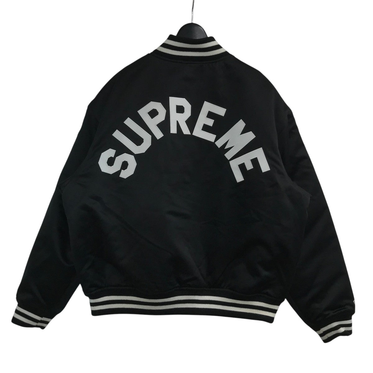 Supreme×MITCHELL ＆ NESS 24AW「Satin Varsity Jacket」サテン