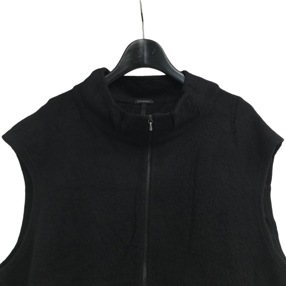 COMOLI(コモリ) シルクフリースベストS03 05008 S03 05008 ブラック