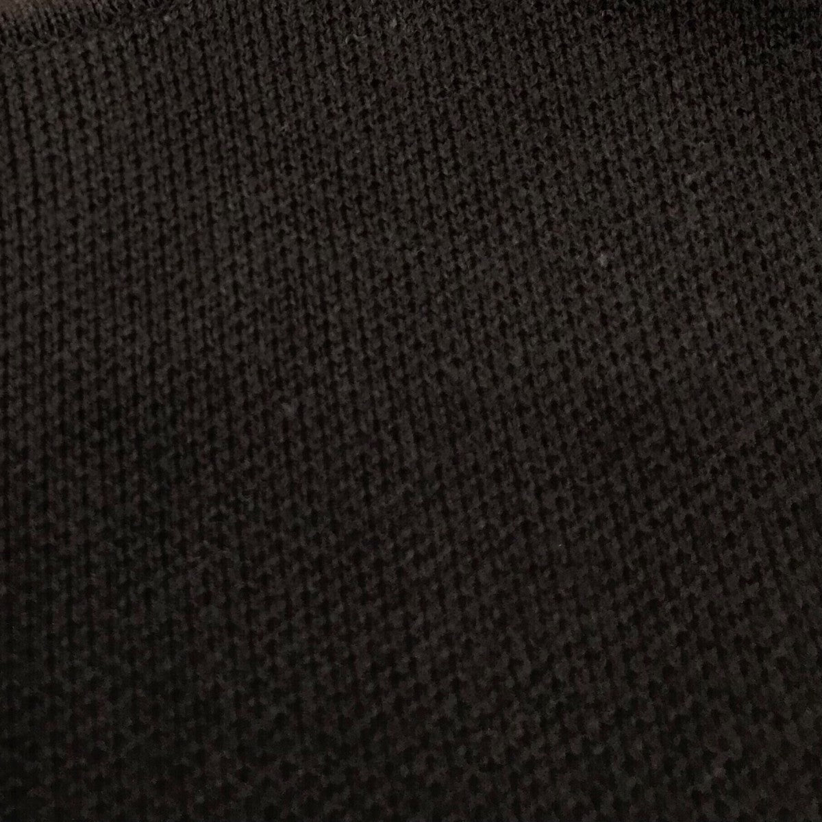 トップス ttt_msw knit polo cardigan 25ss black Openwork Knitted Polo Cardigan | GU US