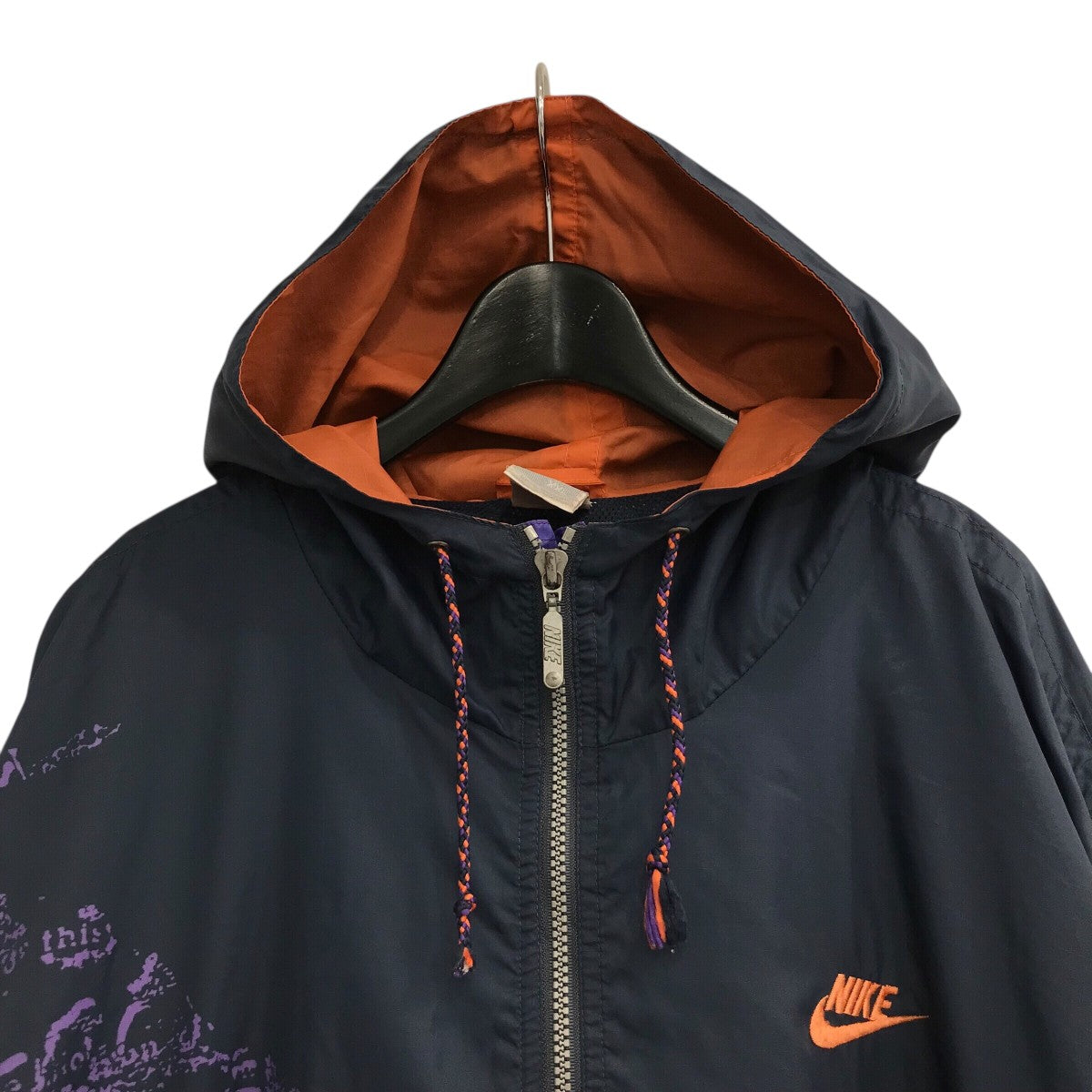 NIKE(ナイキ) アノラックジャケット ネイビー×ピンク サイズ XXL