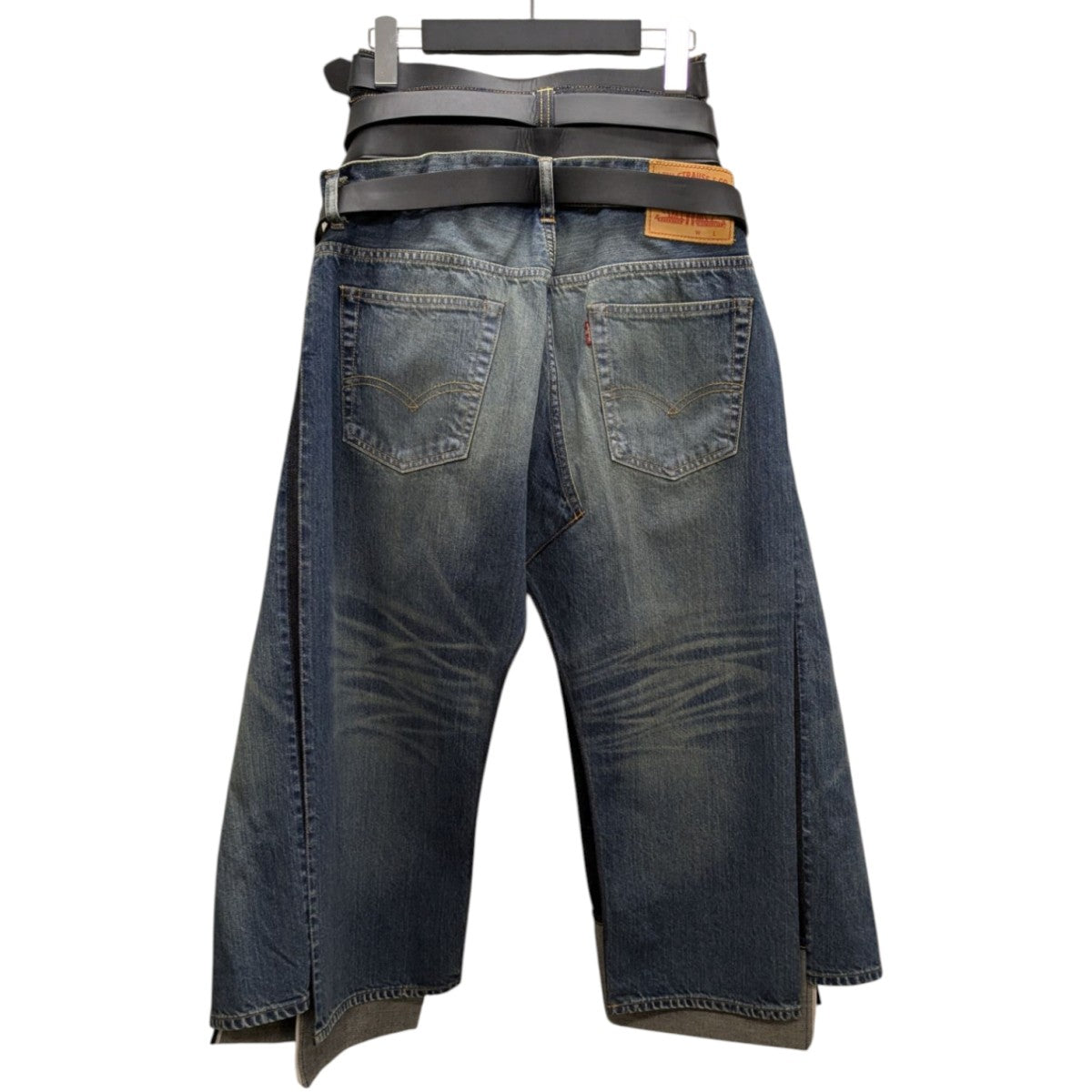 JUNYA WATANABE ジュンヤワタナベ 23AW ワイドパンツ サイズS JUNYA WATANABE MAN - ジュンヤワタナベマン25SS ベルベルジン×Levi's